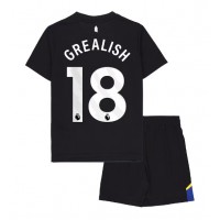 Everton Jack Grealish #18 Tretí Detský futbalový dres 2025-26 Krátky Rukáv (+ trenírky)